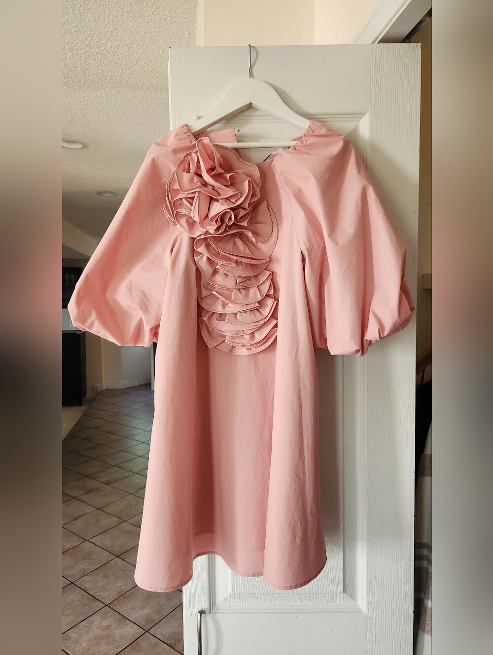 Zara Soft Pink Kids Dress Age 10